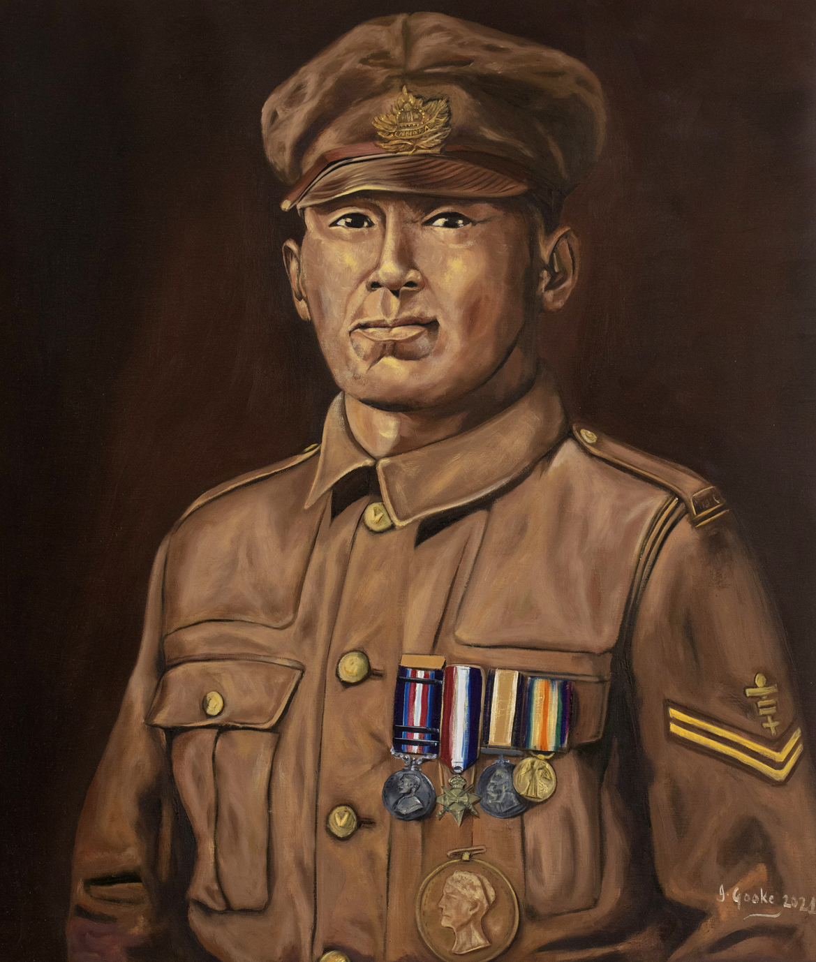 WW1 | Francis "Peggy" Pegahmagabow (Canada) (VET)