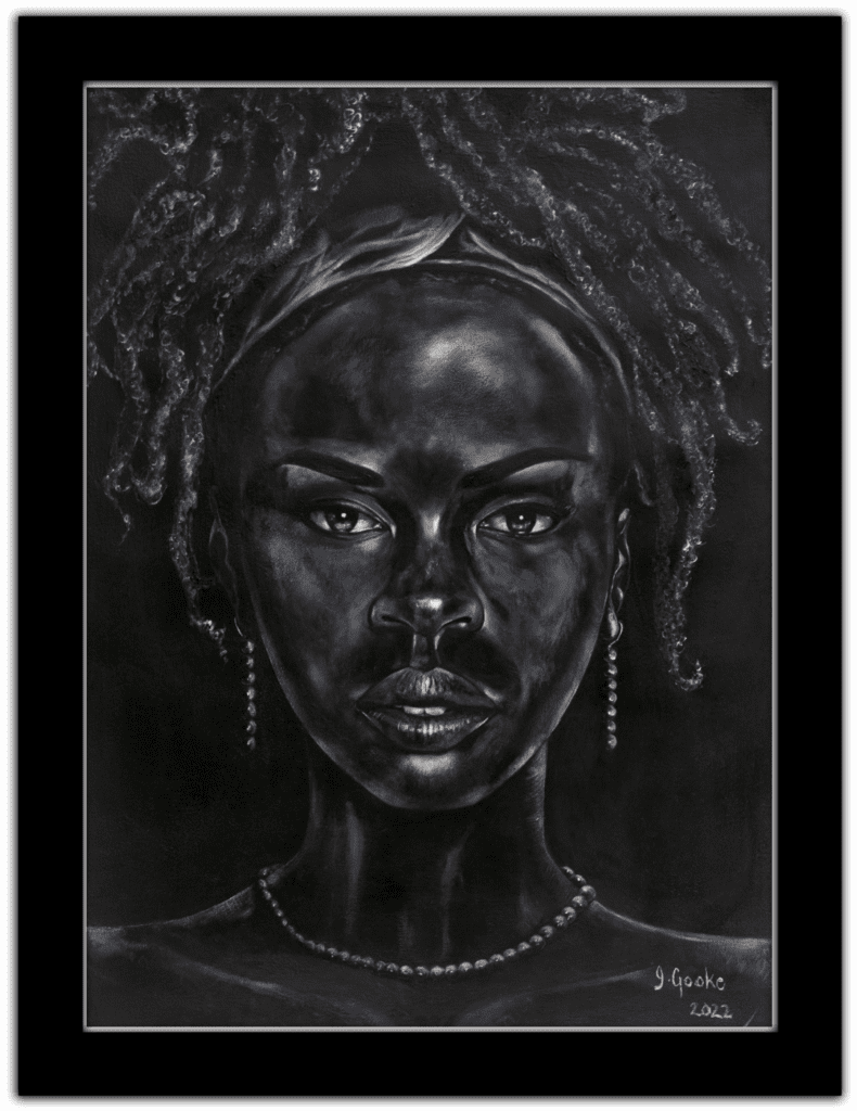 Black Pearl | The Power Within - RAW Perspective collection - Framed - Blk