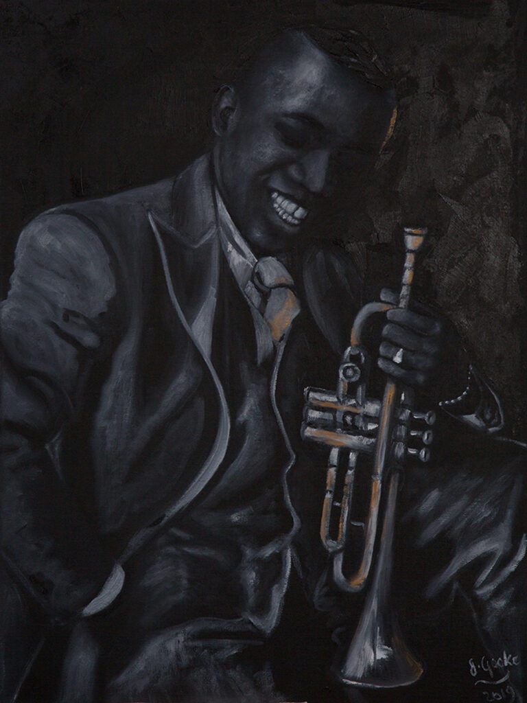LOUIS ARMSTRONG | Satchmo - Inspirational Artists (ART) (SOLD)